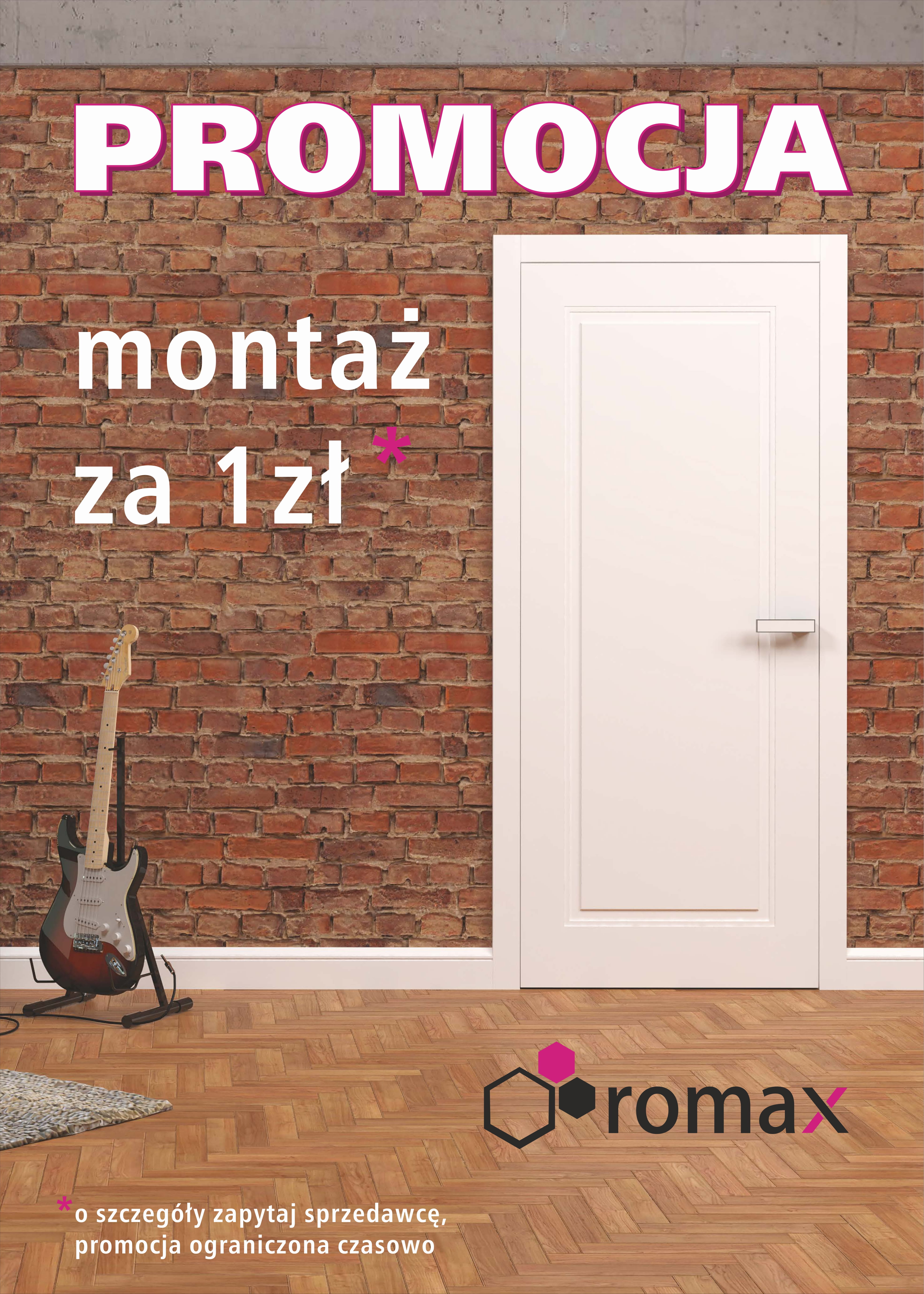 Promocja, montaż za 1 zł